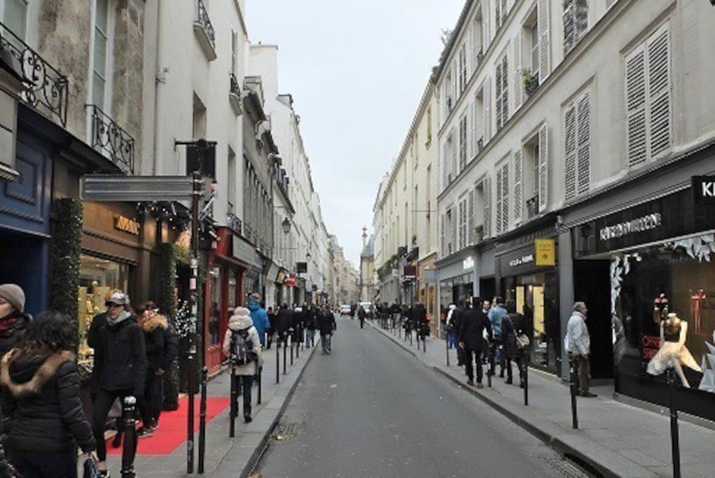 Le Marais, Fantastic View On Archives Nationales Apartment Paris Bagian luar foto